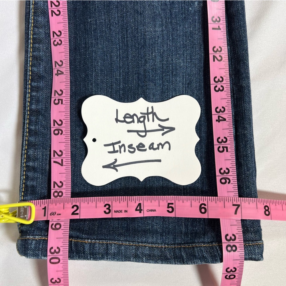 Ed Hardy Jeans by Christian Audigier “Love Kills Slowly” Y2K Denim Jeans Size 28 - Picture 10 of 10